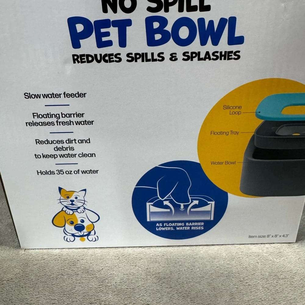 Pet-Able No Spill Pet Bowl